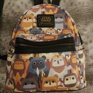 Loungefly Ewok Disney mini backpack
